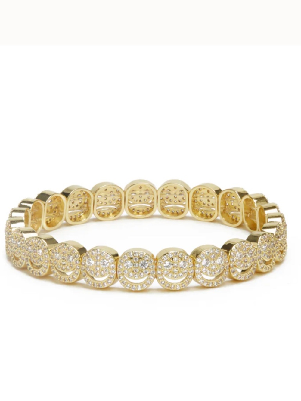 Lisa Gozlan smiley face bracelet